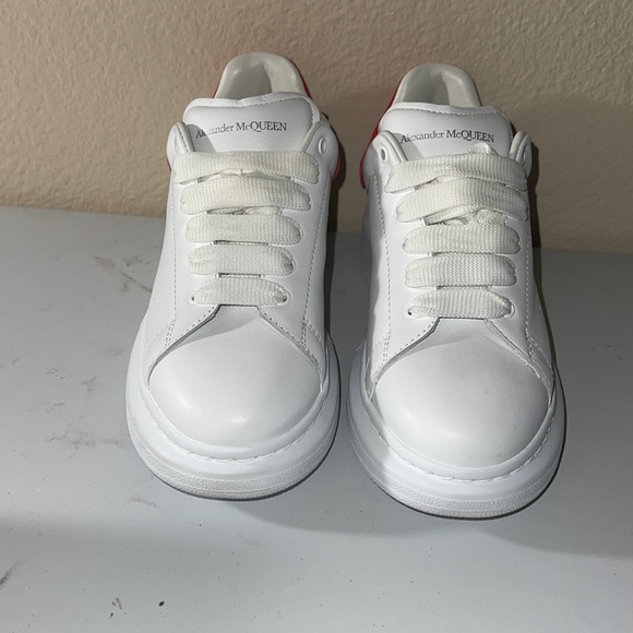 Alexander McQueen Leather Kid Sneaker’s - Picture 2 of 4
